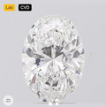 2.01ct Oval Lab Grown Diamond, E/VVS2